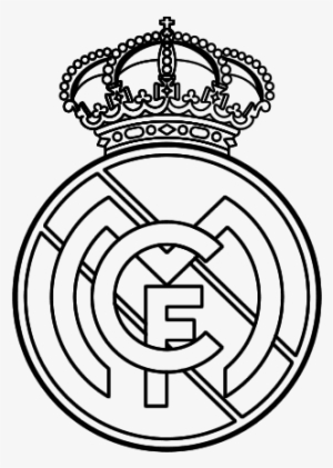 Real Madrid Logo - Simbolo Do Real Madrid Para Colorir