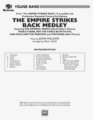 Empire Strikes Back Thumbnail - Pink Panther Band Score
