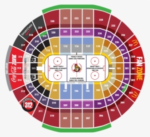 Top 5 Reasons To Become A Season-seat Member - Canadian Tire Centre Map