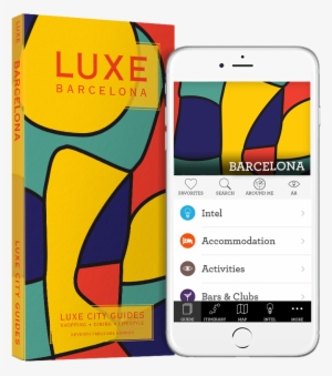 Luxe Barcelona 7th Edition Free Digital Guide - Iphone