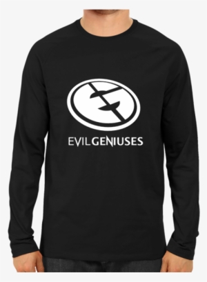Team Evil Geniuses Full Sleeve Black - L S Logo Death Note