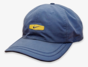 Vintage Nike Strapback Cap With Swoosh Logo Embroidery - Swoosh