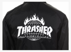Huf Thrasher Worldwide Coach Jacket - Coach Jacket Thrasher X Huf