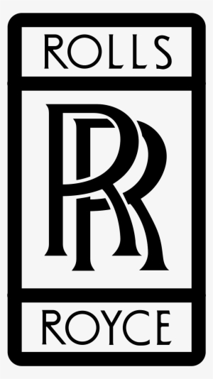Rolls Royce Icon This Is A Logo It Has Vertical Rectangle - Rolls Royce Logo Black And White