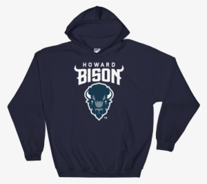 Howard University Bison Logo Pullover Hoodie - Howard Bison Fight Song Canvas Wall Art
