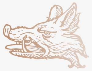 Boar's Head - Wild Boar In Heraldry