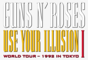 Guns N' Roses - Guns N Roses Use Your Illusion Logo