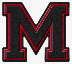Clip Arts Related To - Red And Black M