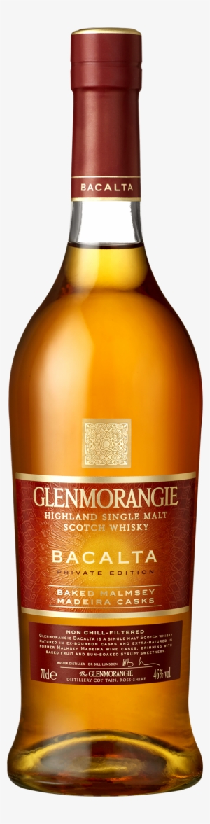 Glenmorangie Bacalta Bottle Shot Transparent Background - Glenmorangie Bacalta Highland Single Malt Scotch Whisky
