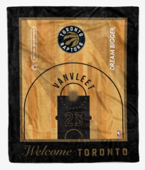 Fred Vanvleet X Ovo Court Blanket - Toronto Raptors Team Magnet Set, Multicolor, Onesize