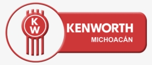 Kenworth - Genuine Kenworth Mudflap-rubber,white/red 24" X 30"