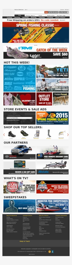 Bass Pro Shops Competitors, Revenue And Employees - Poster