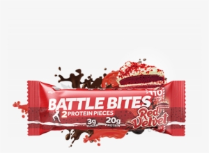 Battle Bites Red Velvet - Battle Bites Birthday Cake