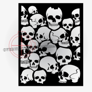 The Punisher Skull Stencil - Skull Stencils