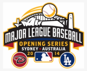 Sydney Baseball Logo - 2014 Major League Baseball Opening Series Anniversary