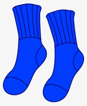 Clothing Drive Clip Art Clothes Clipart Kid - Blue Socks Clip Art