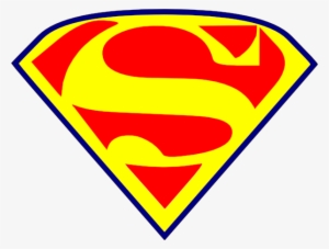 Yellow Superman S Svg Clip Arts 600 X 454 Px