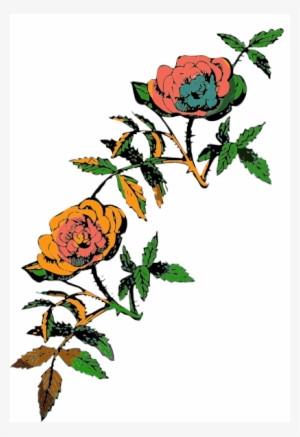 This Free Clipart Png Design Of Roses Clipart Has - Rose Png Clipart