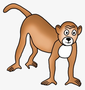 Drawing Bald Monkey Clip Art - Drawing
