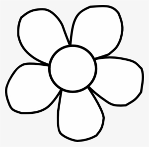 Black And White Transparent Clipart Flower