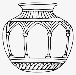 This Free Icons Png Design Of Vase 10 Line Drawing