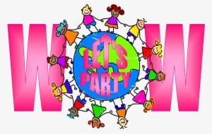 Wow Let's Party Clipart - Wow Party