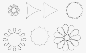 Computer Icons Drawing Icon Design Line Art Spirograph - Clip Art