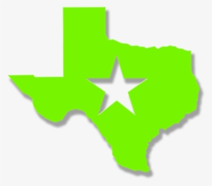 Texas State Outline - Texas Black Outline