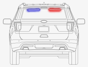 Car Outline-rear Visor - Fiat Punto