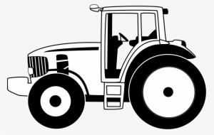 Outline Of Car - Outline Of Tractor