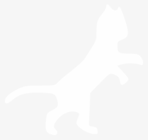 Drawn Cat Transparent - Cat White Vector Png