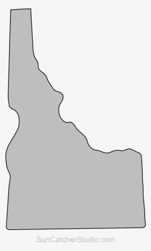 Erin Strickland, Montana State University - Idaho Outline Map Printable