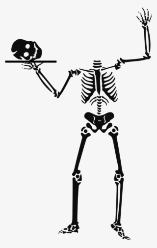 The Space 2 Be Halloween - Skeleton Clipart