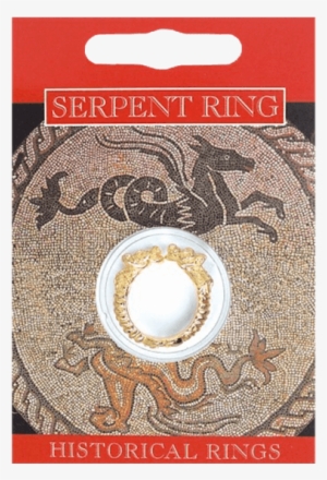 Gold Plated Serpent Ring - "gold Plated Serpent Ring"