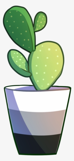 “ Pride Cacti I Originally Just Made The Ace - Eastern Prickly Pear