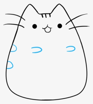 How To Draw Pusheen The Cat - Drawing