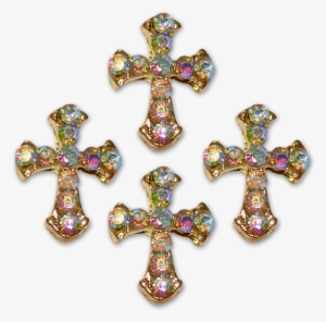 Royal Nails Rhinestones - Cross