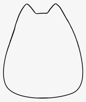 How To Draw Pusheen The Cat - Line Art