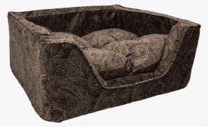 Snoozer Luxury Square Dog Bed With Microsuede Show - Plaza Laurel