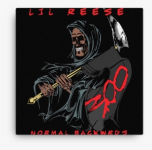 Normal Backwrds Canvas - Lil Reese