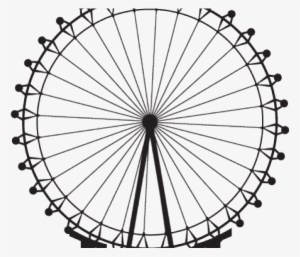 London Eye Clipart Ferris Wheel - London Png