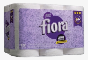 Fiora Bath Tissue, Lavender Scent, 2-ply - 12 Rolls