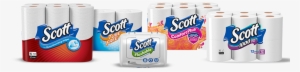 Scott Family Of Products Image - Scott Paper Towels, Choose-a-sheet, One-ply - 8 Rolls