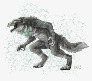 Werewolf Drawing Sketch