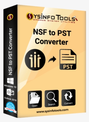 Sysinfotools Nsf To Pst Converter 20% Discount - Online Excel Repair Free