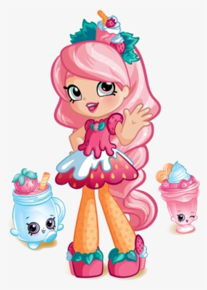 Smoothie Clipart Shopkins - Lucy Smoothie Shoppie Doll
