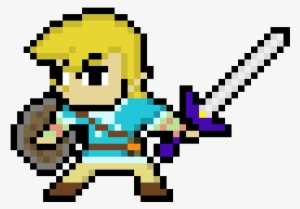 Botw Link V2 - Botw Link Pixel Art