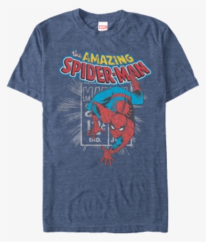 Marvel Stamp Spider Man T Shirt - Amazing Spider-man M