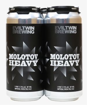 Evil Twin Molotov Heavy Imperial Ipa - Evil Twin Molotov Heavy Can