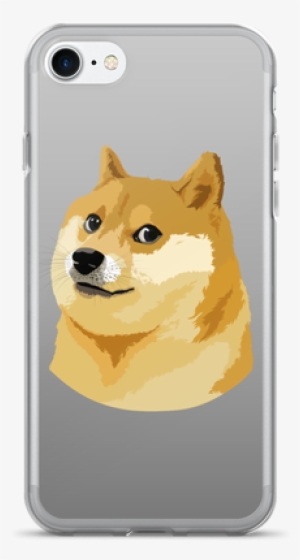 Dogecoin Doge Logo Gradient Silver Phone Case For Samsung - Christmas Doge - Santa Doge - Christmas Dog All-over-print